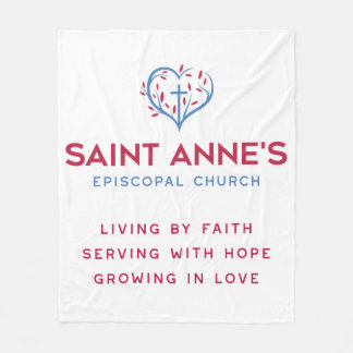 Saint Anne's Blanket Fleecefilt