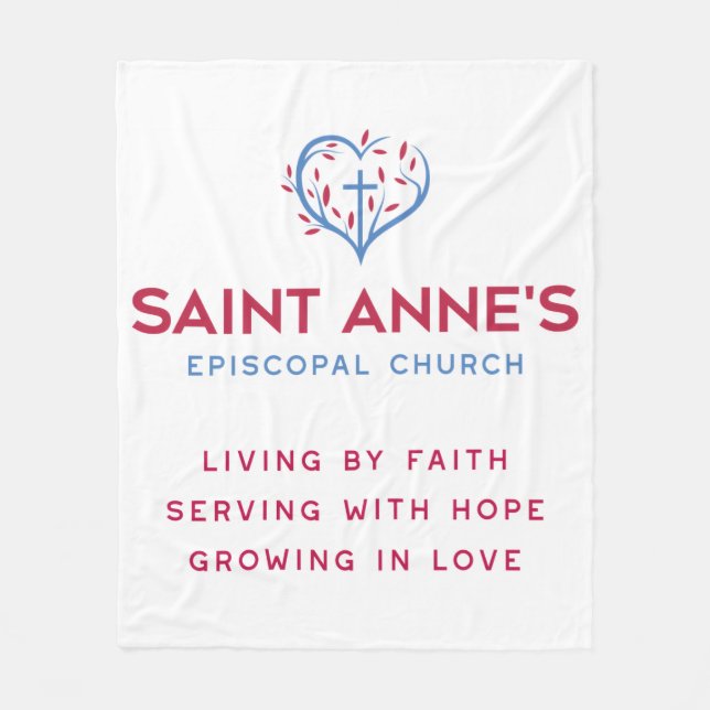 Saint Anne's Blanket Fleecefilt (Framsidan)