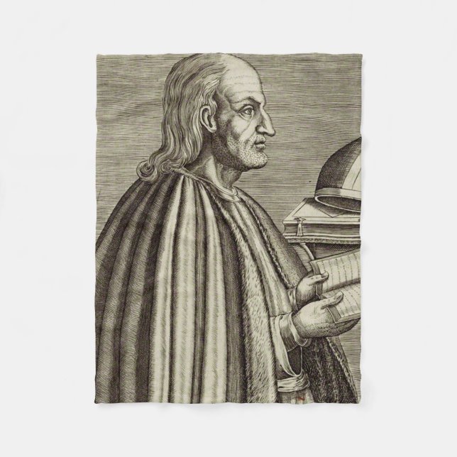 Saint Anselm av Canterbury Doktor i kyrkan Fleecefilt (Framsidan)