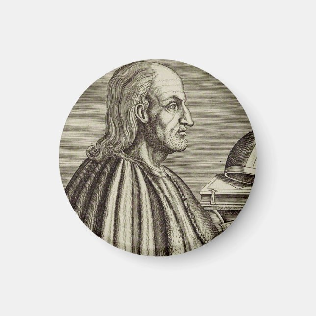 Saint Anselm av Canterbury Doktor i kyrkan Magnet (Framsidan)