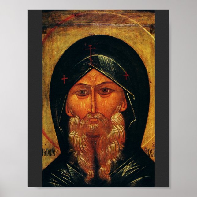Saint Anthony av Desert Poster (Framsidan)