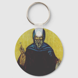 Saint Anthony av Egypten Nyckelring