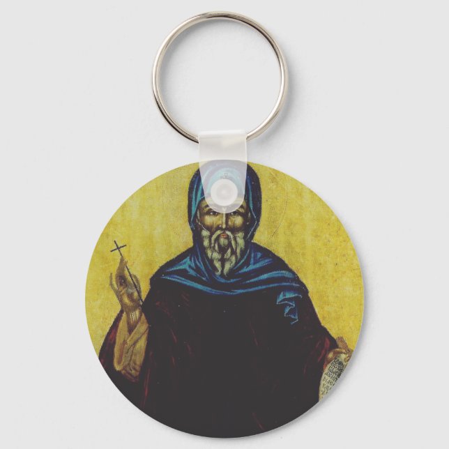 Saint Anthony av Egypten Nyckelring (Framsida)
