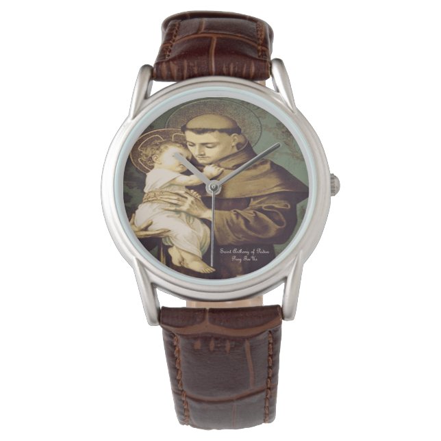 Saint Anthony i Padua Armbandsur (Framsida)
