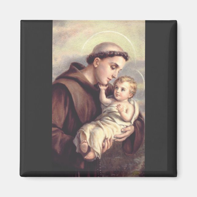 Saint Anthony i Padua Magnet (Framsidan)