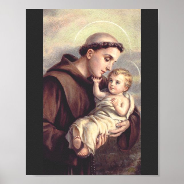 Saint Anthony i Padua Poster (Framsidan)