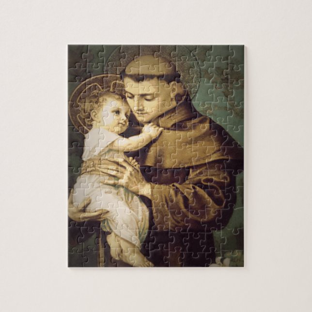 Saint Anthony i Padua Pussel (Vertikal)