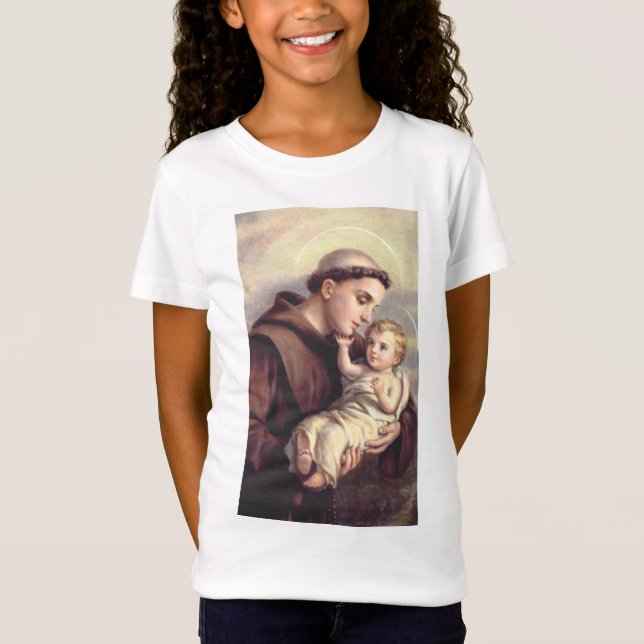 Saint Anthony i Padua T Shirt (Framsida)