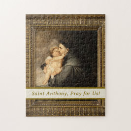 Saint Anthony med Jesus Child Puzzle Pussel
