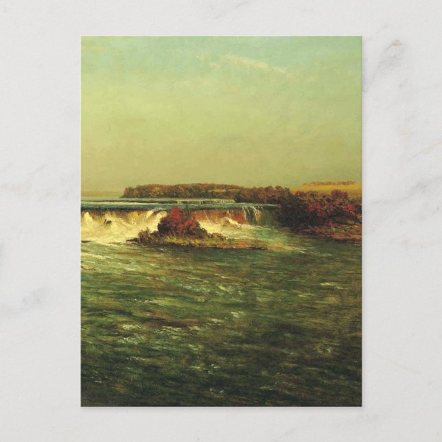 Saint Anthony-murarna av Albert Bierstadt Vykort (Framsida)