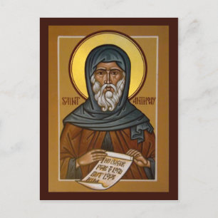 Saint Anthony Prayer-kort Vykort