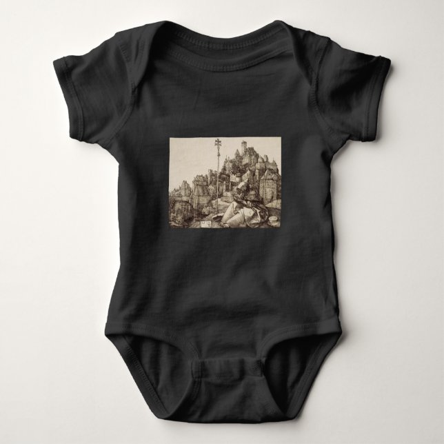 Saint Anthony Reading av Albrecht Durer T Shirt (Framsida)