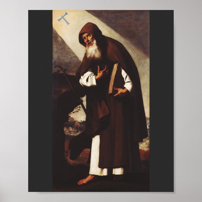 Saint Anthony the Abbot Poster (Framsidan)