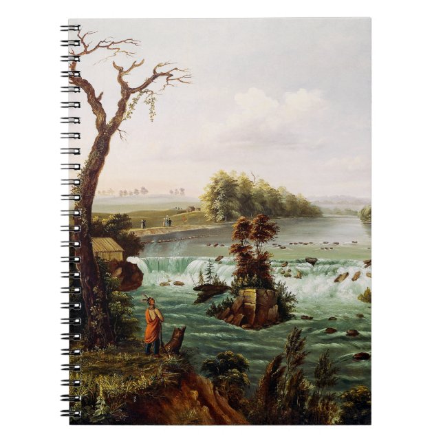 Saint Anthonys fall av Henry Lewis Anteckningsbok (Framsidan)