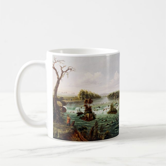 Saint Anthonys vattenfall av Henry Lewis Kaffemugg (Vänster)