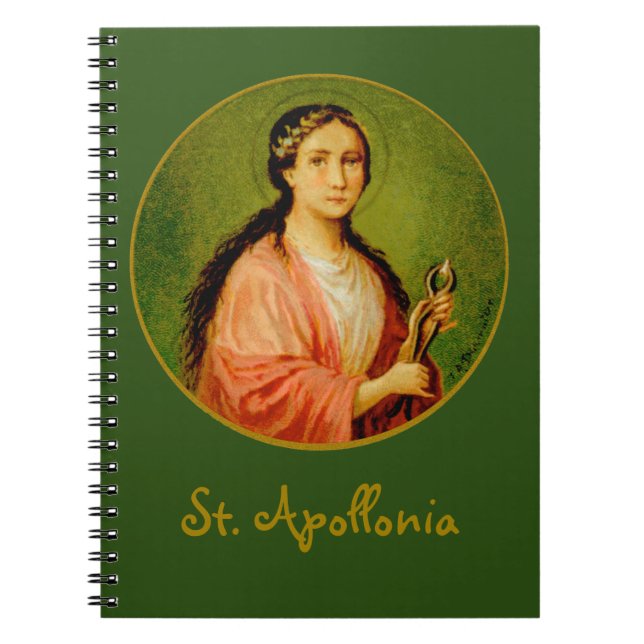 Saint Apollonia (BLA 001) Anteckningsbok (Framsidan)