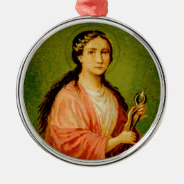 Saint Apollonia (BLA 001) Julgransprydnad Metall