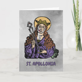 Saint Apollonia med Pulled Tooth (Nürnberg) Kort