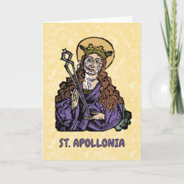 Saint Apollonia med Pulled Tooth (Nürnberg) Kort