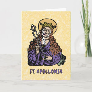 Saint Apollonia med Pulled Tooth (Nürnberg) Kort