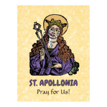 Saint Apollonia med Pulled Tooth (Nürnberg) Poster