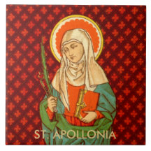 Saint Apollonia (VVP 001) Ceramic Tile #1