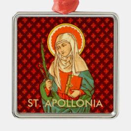 Saint Apollonia (VVP 001) Julgransprydnad Metall