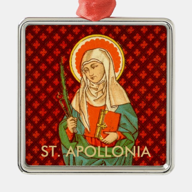 Saint Apollonia (VVP 001) Julgransprydnad Metall (Framsidan)