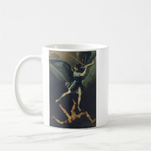 Saint Archangel Michael besegrar djävulen Kaffemugg