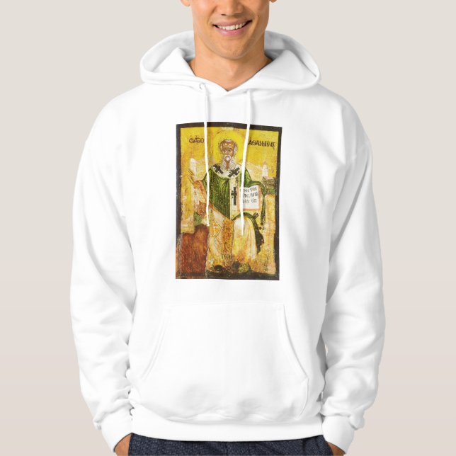 Saint Athanasius av Alexandria Hoodie (Framsida)