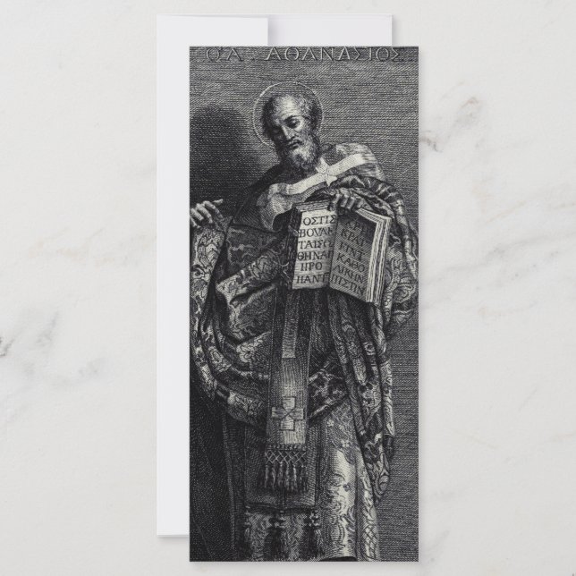 Saint Athanasius av Alexandria Pope och Patriarch (Framsida)