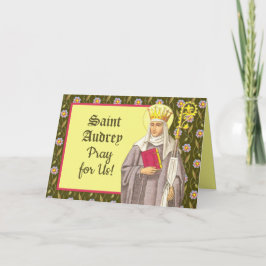 Saint Audrey (Etheldreda) (P 003)-kort Kort