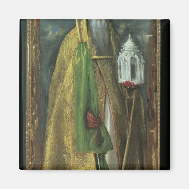 Saint Augustine av Hippo 1590 Magnet (Framsidan)