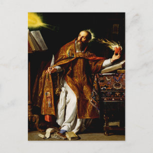Saint Augustine av Hippo Vykort