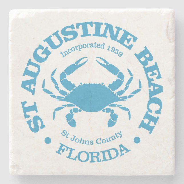 Saint Augustine Beach Stenunderlägg (Framsidan)