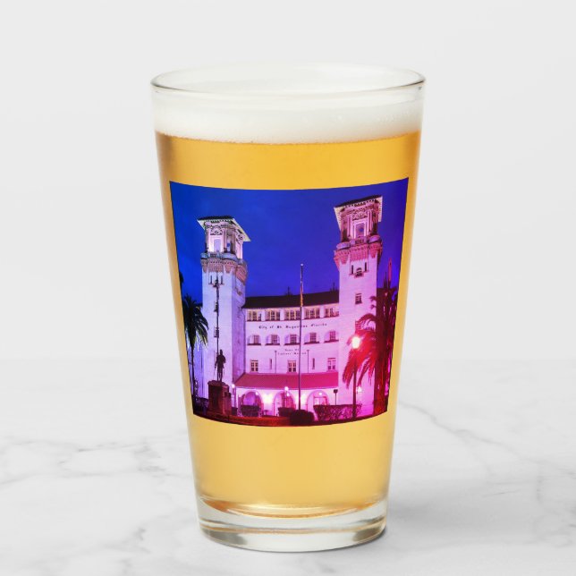 Saint Augustine, FL - Hotel Alcazar Glaskopp (Framsida fylld)