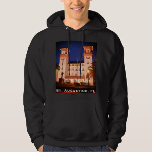 Saint Augustine, FL - Hotel Alcazar Hoodie
