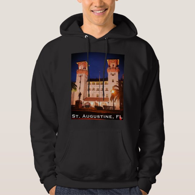 Saint Augustine, FL - Hotel Alcazar Hoodie (Framsida)