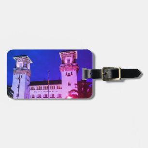 Saint Augustine, FL - Hotel Alcazar Luggage Tag Bagagebricka
