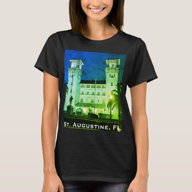 Saint Augustine, FL - Hotel Alcazar, Museum T Shirt (Framsida)