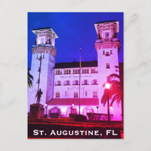 Saint Augustine, FL - Hotel Alcazar Vykort