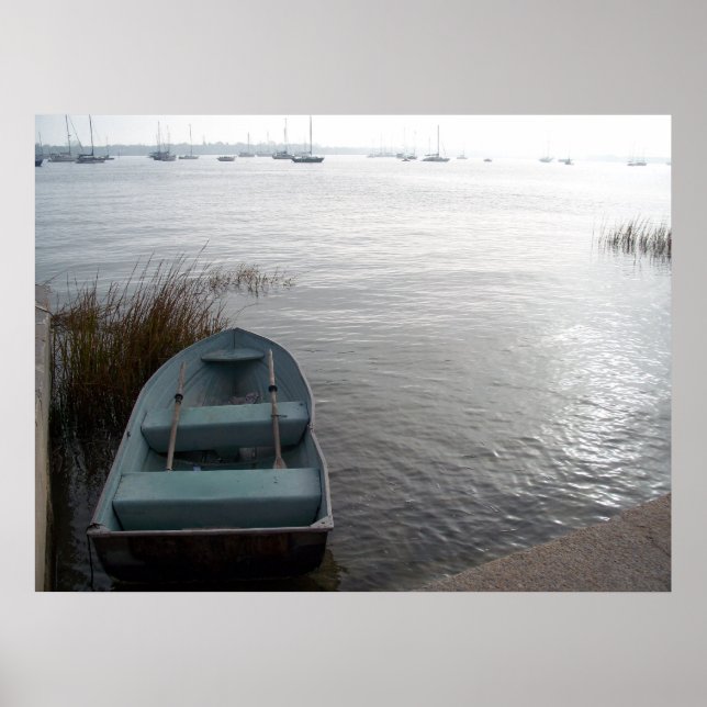 Saint Augustine Florida Boat Sailboat poster konst (Framsidan)