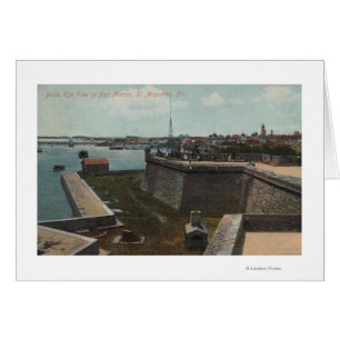 Saint Augustine, Florida - Ft-flyg. Marion Hälsningskort