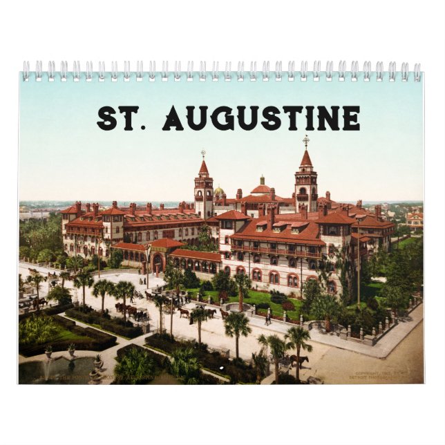 Saint Augustine, Florida Kalender (Omslag)