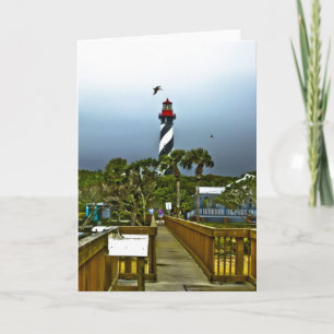 Saint Augustine, Florida Lighthouse Kort