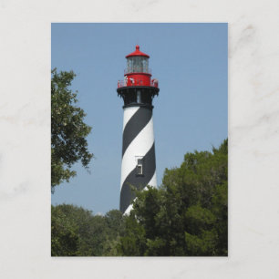 Saint Augustine Florida Lighthouse Vykort