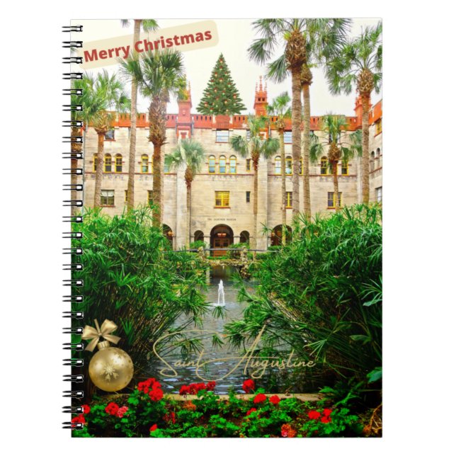 Saint Augustine Florida Lightner Museum & Gardens Anteckningsbok (Framsidan)