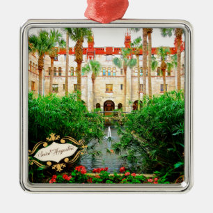 Saint Augustine Florida Lightner Museum & Gardens Julgransprydnad Metall