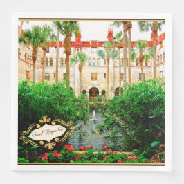 Saint Augustine Florida Lightner Museum & Gardens Pappersservett