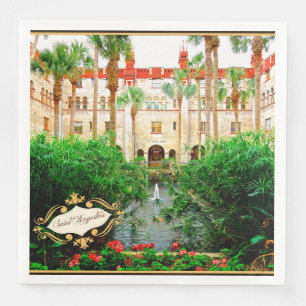 Saint Augustine Florida Lightner Museum & Gardens Pappersservett